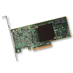 Broadcom MegaRAID SAS 9341-4i RAID-kontrollerkort PCI Express x8 3.0 12 Gbit/s