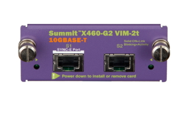 Extreme networks X460-G2 VIM-2t nätverksswitchmoduler 10 Gigabit Ethernet