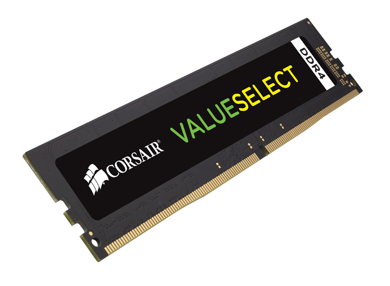 Corsair ValueSelect 8GB, DDR4, 2400MHz RAM-minnen 1 x 8 GB