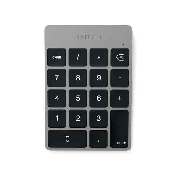 Satechi ST-SALKPM numeriskt tangentbord Bärbar dator/PC Bluetooth Grå