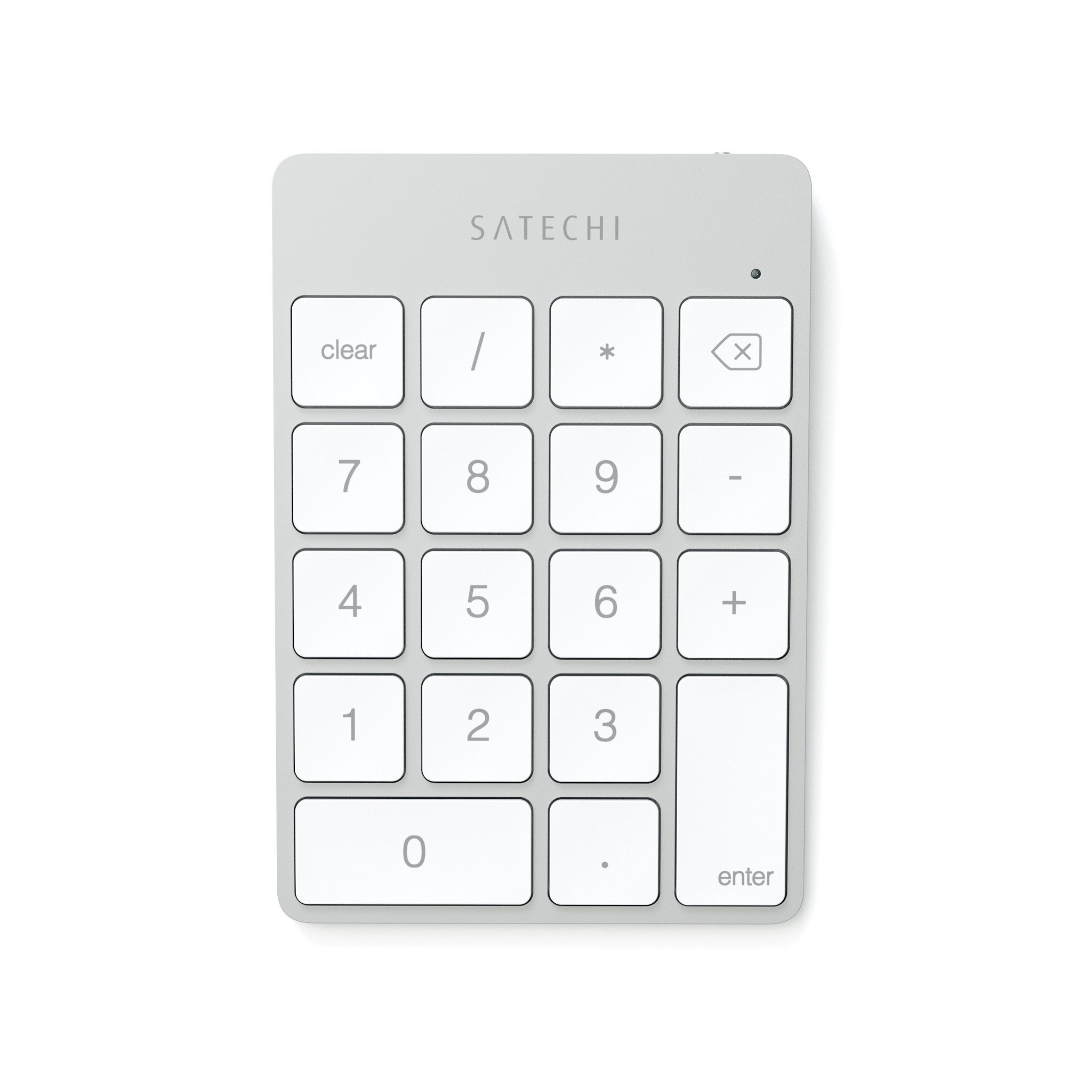 Satechi ST-SALKPS numeriskt tangentbord Bärbar dator/PC Bluetooth Silver