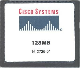 Cisco MEM-C4K-FLD128M= nätverksminnen 0,128 GB 1 styck