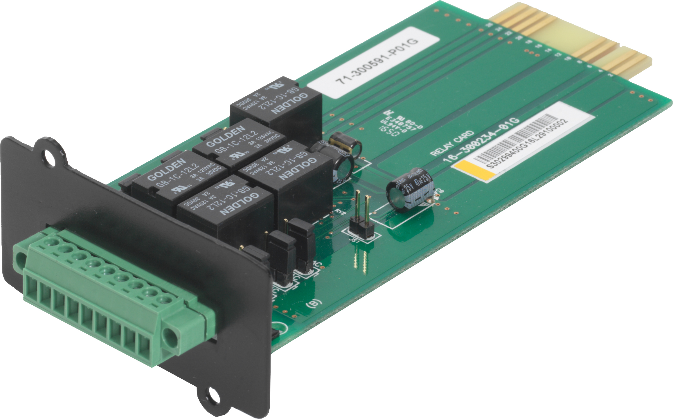 ONLINE USV-Systeme DWAS400DC nätverkskort/adapters Intern Serial