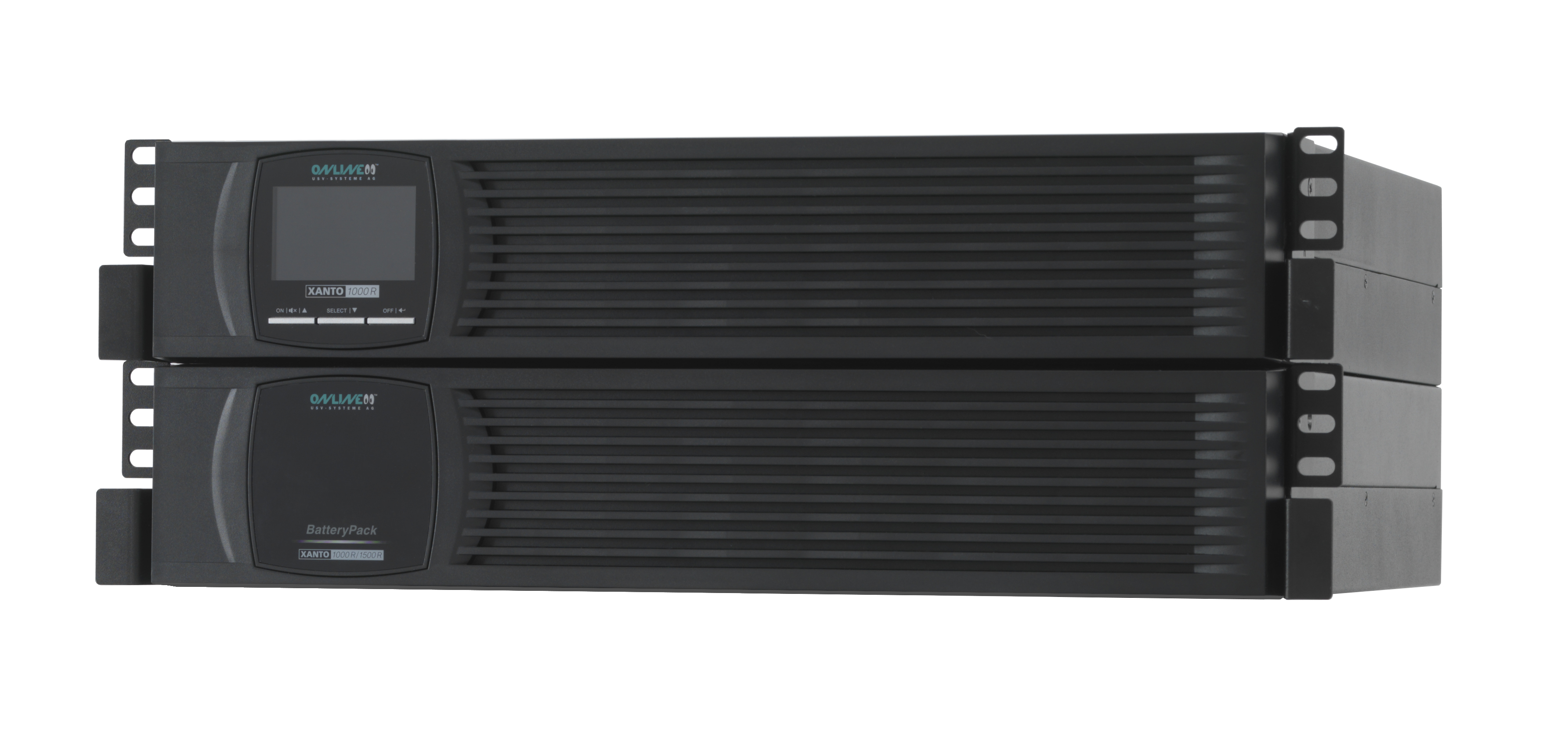 ONLINE USV-Systeme X1000RBP batteriskåp Rackmonterad