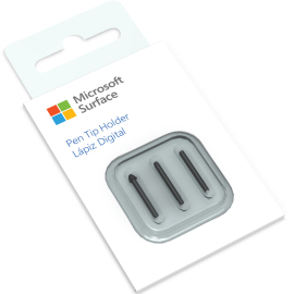 Microsoft Surface GFV-00002 tillbehör till stylus-penna Svart 3 styck