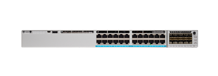 Cisco C9300L-24T-4G-E nätverksswitchar hanterad L2/L3 Gigabit Ethernet (10/100/1000) Grå