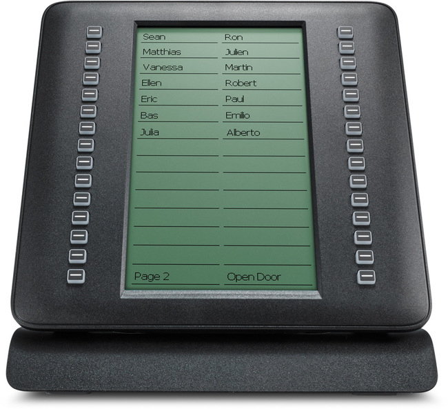 Gigaset S30853-H4061-R101 tilläggsmoduler för IP-telefoni Svart 29 knappar