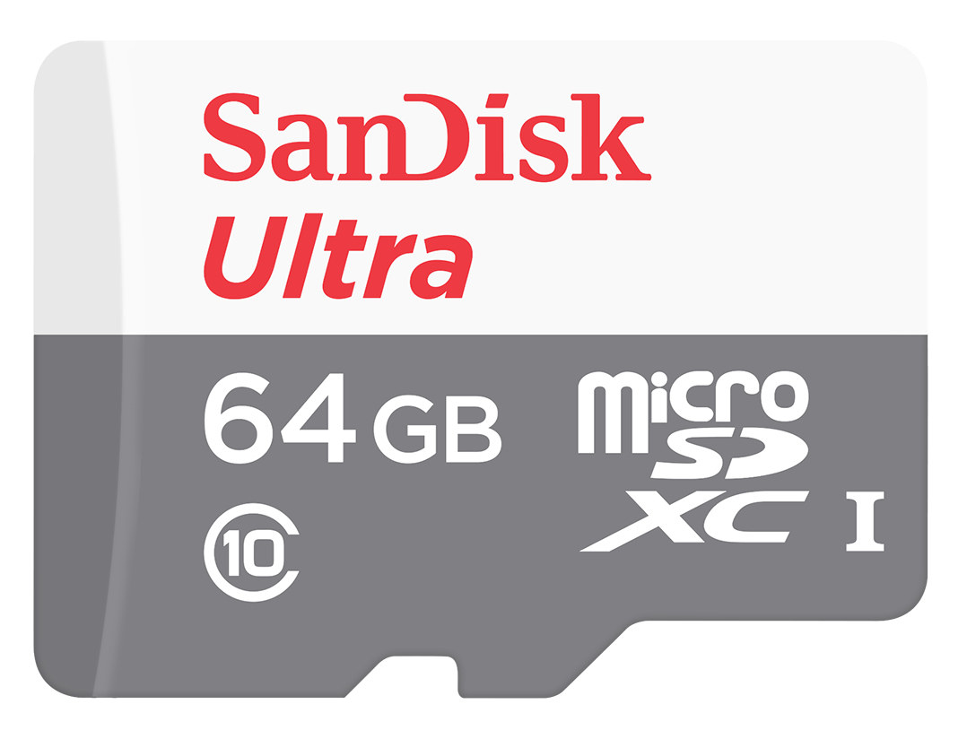 SanDisk Ultra MicroSDXC 64GB UHS-I Klass 10