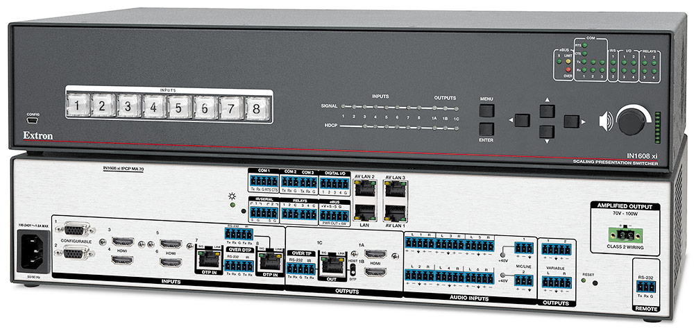 Extron IN1608 xi IPCP MA 70 HDMI/VGA