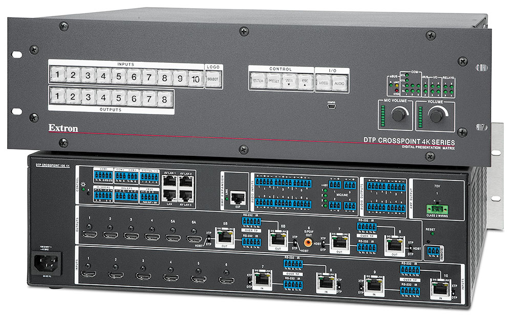 Extron DTP CrossPoint 108 4K IPCP MA 70 HDMI