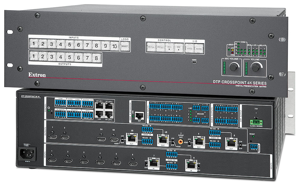 Extron DTP CrossPoint 86 4K IPCP MA 70 HDMI