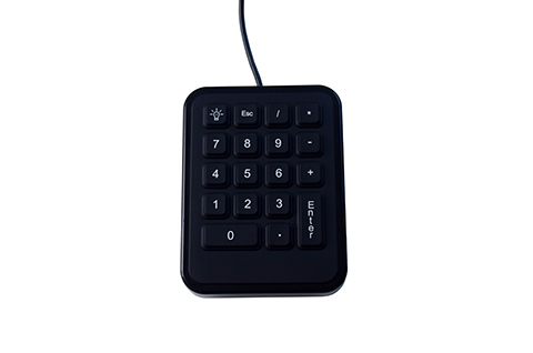 iKey IK-18-USB numeriskt tangentbord Universal Svart