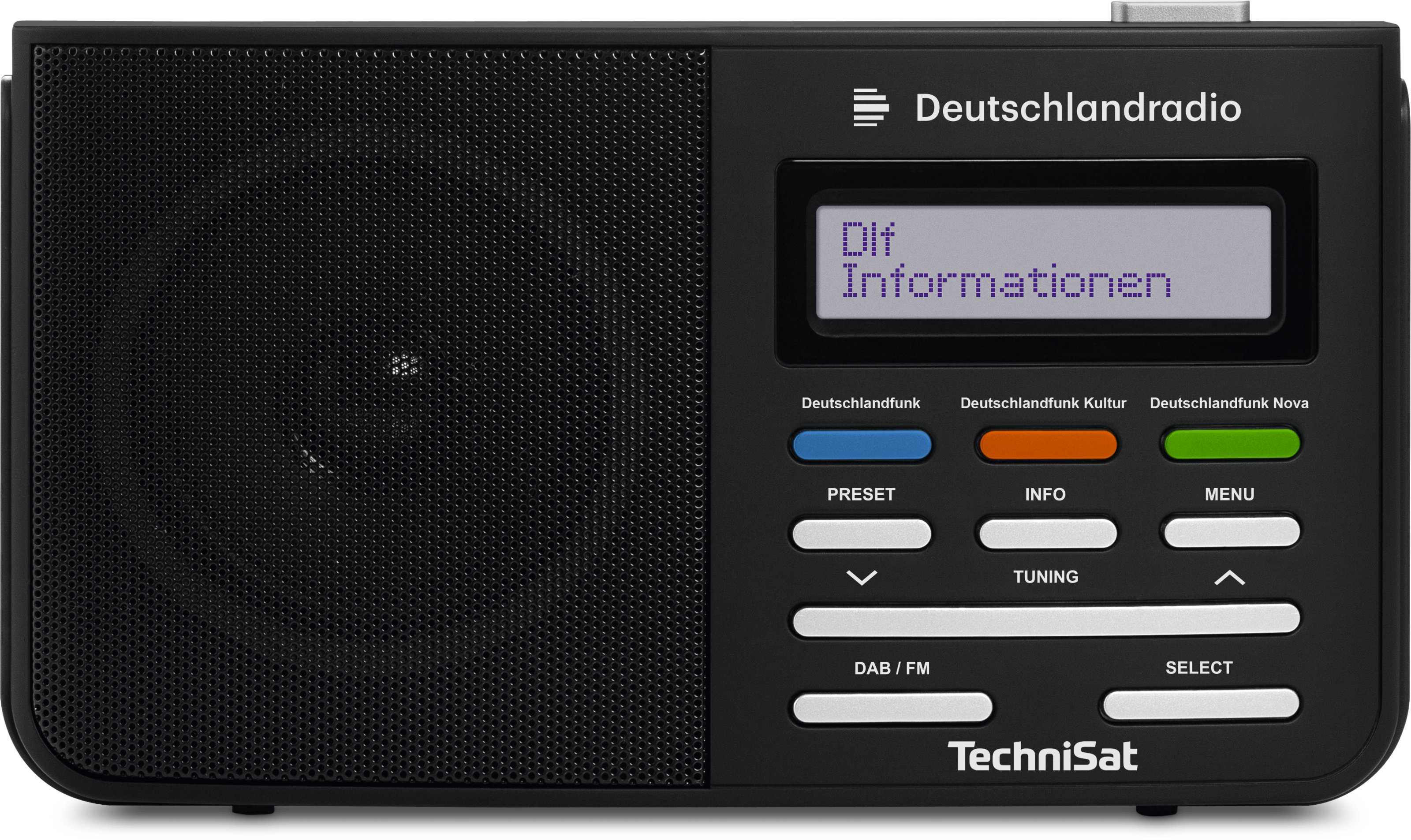 TechniSat Digitradio 210 Bärbar Analog och digital Svart