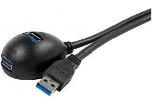 Connect 532800 gränssnittshubbar USB 3.2 Gen 1 (3.1 Gen 1) Type-A Svart