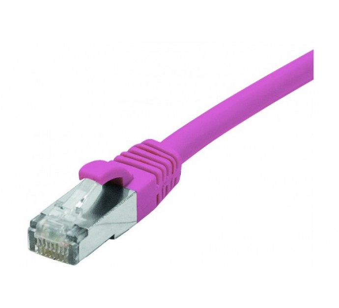 EXC 854433 nätverkskablar Rosa 1 m Cat6 F/UTP (FTP)