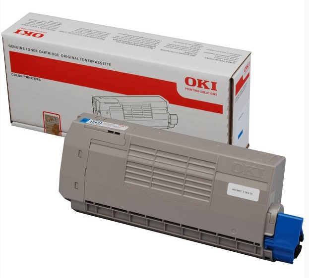 OKI Cyan Toner Cartridge Tonerkassett Original