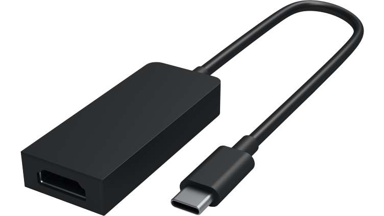 Microsoft HFP-00004 USB-grafikadapter 3840 x 2160 pixlar Svart