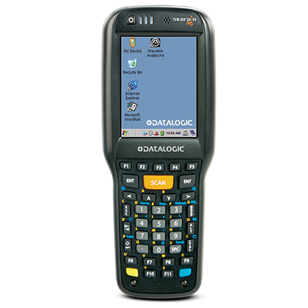 Datalogic Skorpio X4 RFID-handdatorer 8,13 cm (3.2') 240 x 320 pixlar Pekskärm 388 g Svart