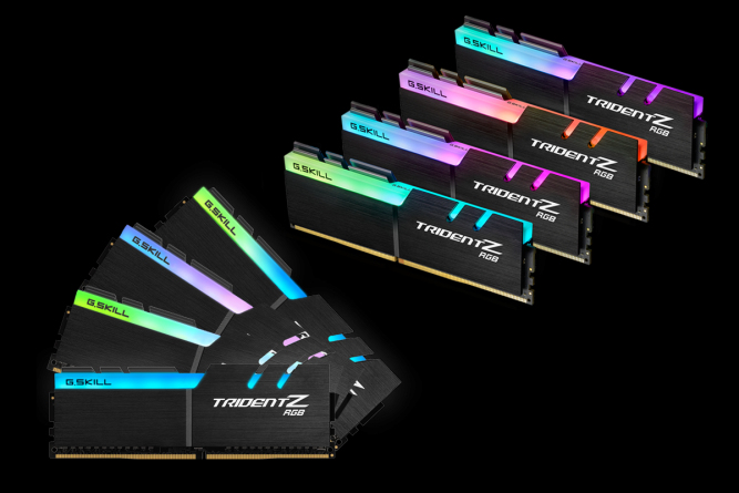 G.Skill Trident Z RGB RAM-minnen 128 GB 8 x 16 GB DDR4 2933 MHz