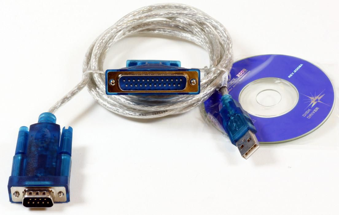 Microconnect USBADB25 seriella kablar Transparent 1,8 m USB DB9