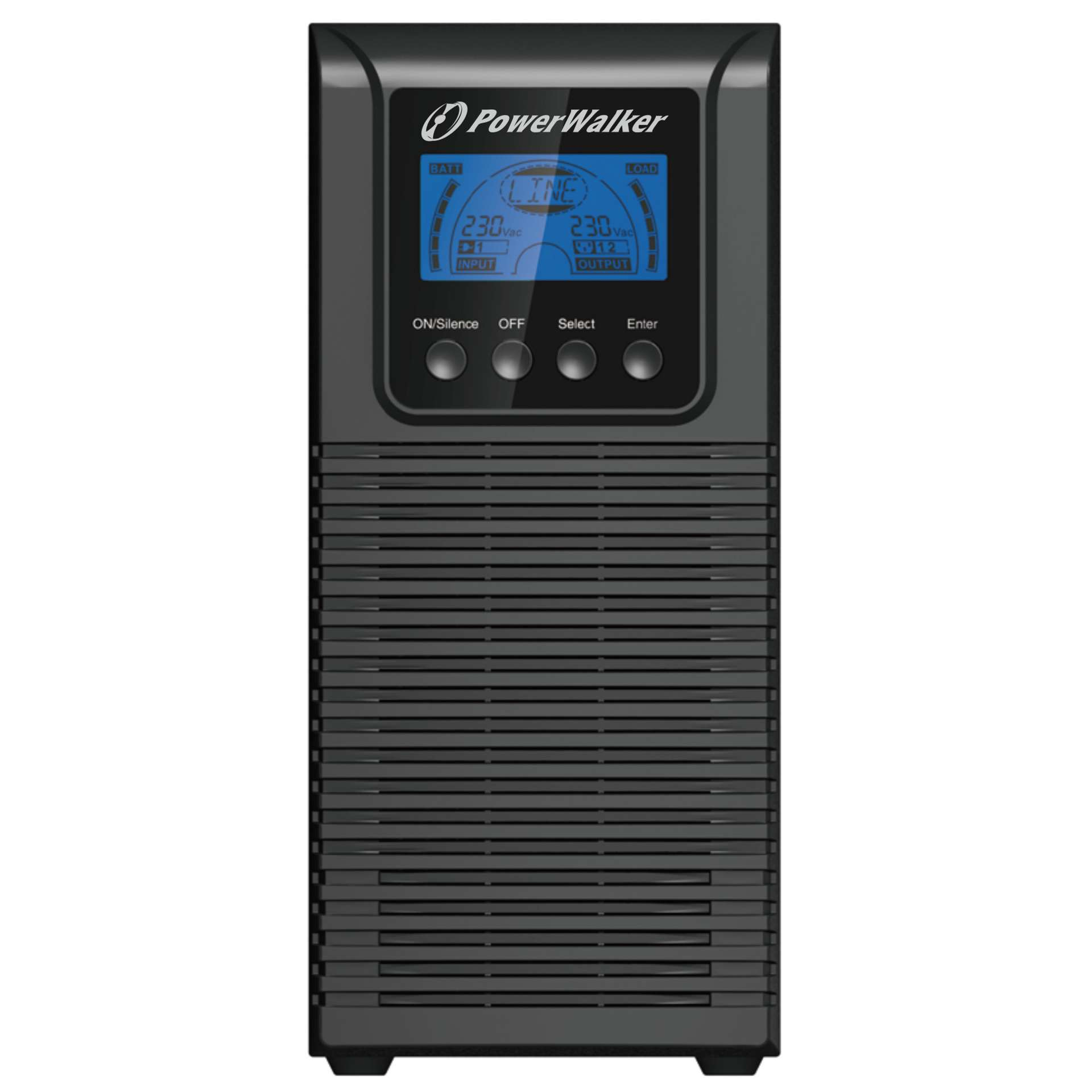 PowerWalker VFI 1000 TGS strömskydd (UPS) Dubbelkonvertering (Online) 1 kVA 900 W 3 AC-utgångar
