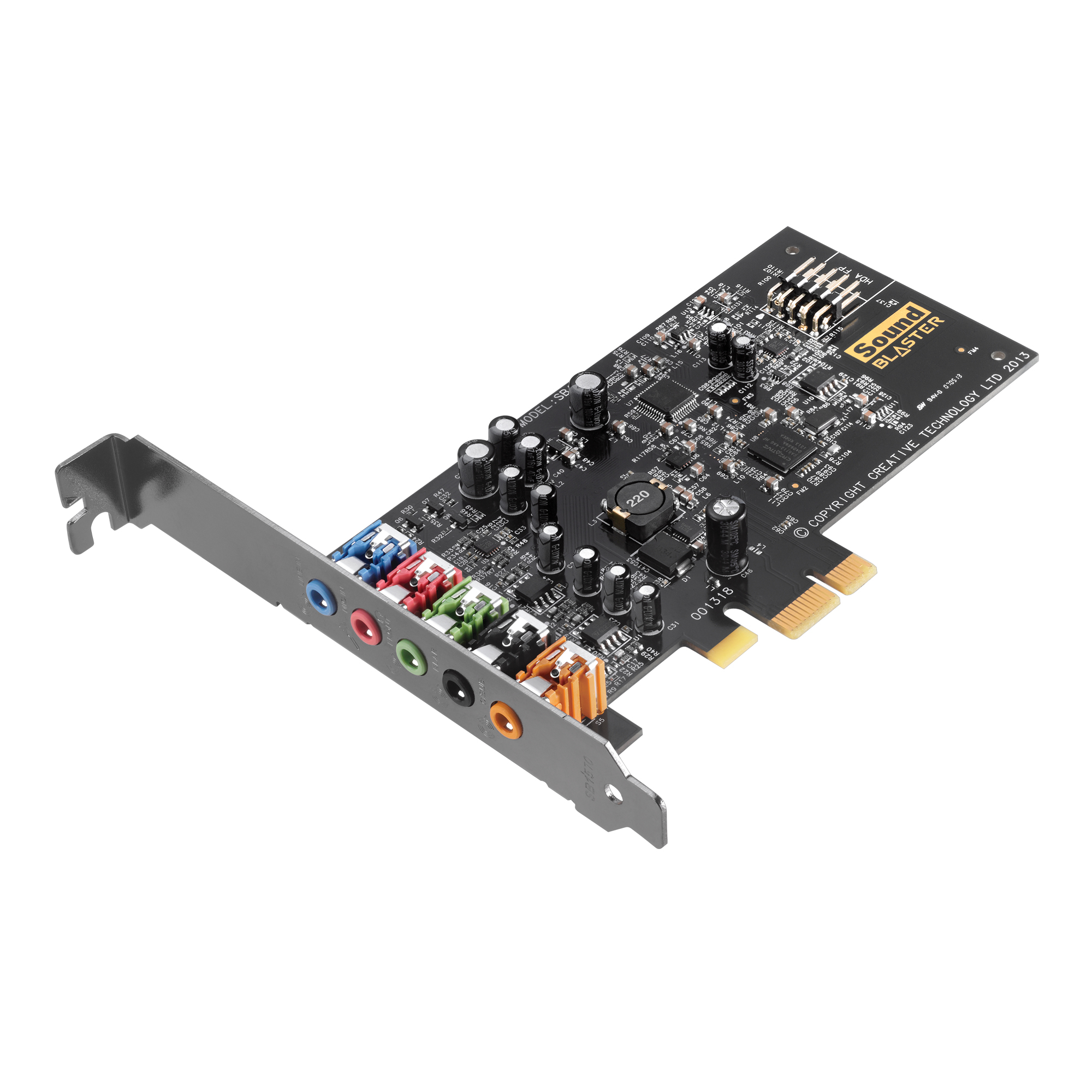 Creative Labs Sound Blaster Audigy FX 5.1 kanaler PCI-E x1