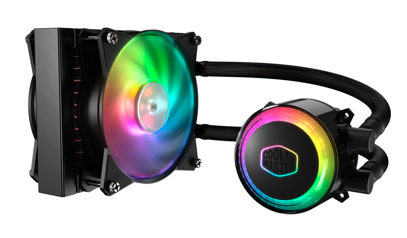 Cooler Master MASTERLIQUID ML120R RGB Processor Allt-i-ett vätskekylare Svart