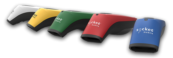 Socket Mobile SocketScan S700 Handhållen steckkodsläsare 1D LED Blå, Grön, Röd, Vit, Gul