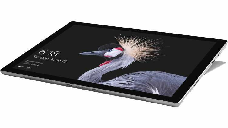 Microsoft Surface Pro (2017) 4G LTE 128 GB 31,2 cm (12.3') Intel® Core™ i5 4 GB Wi-Fi 5 (802.11ac) Windows 10 Pro Svart, Silver