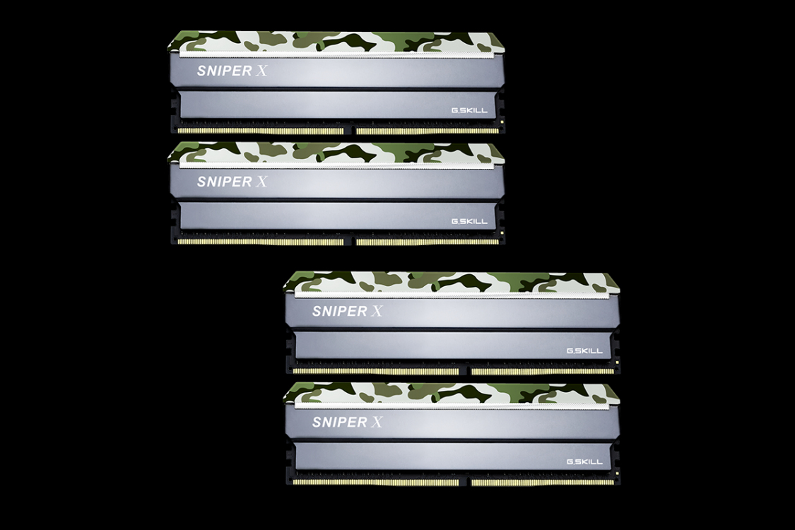G.Skill Sniper X RAM-minnen 64 GB 4 x 16 GB DDR4 3200 MHz