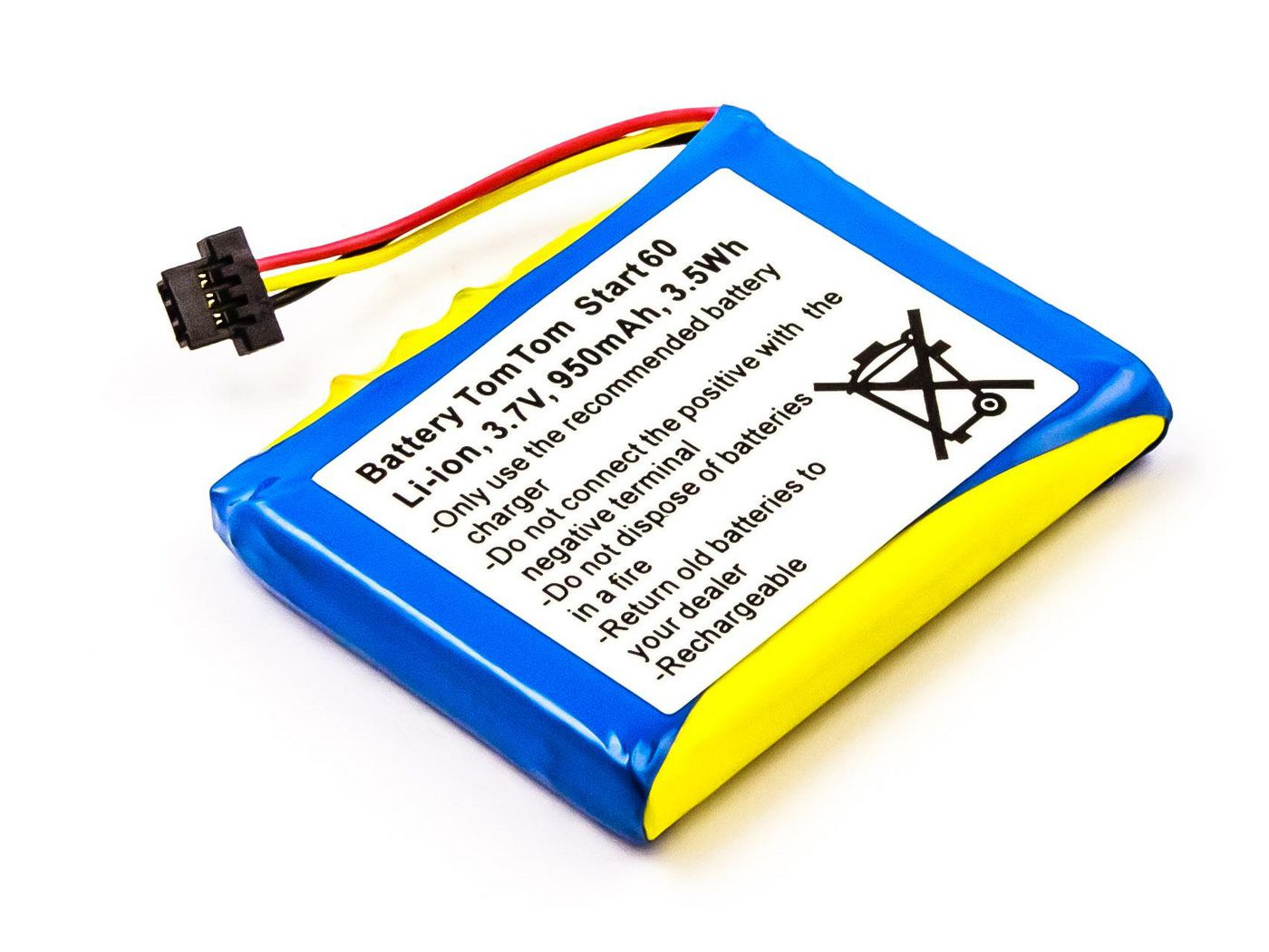 CoreParts MBGPS0046 navigatortillbehör Batteri till GPS-navigator