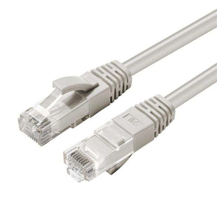 Microconnect CAT5e UTP 1m nätverkskablar Grå U/UTP (UTP)