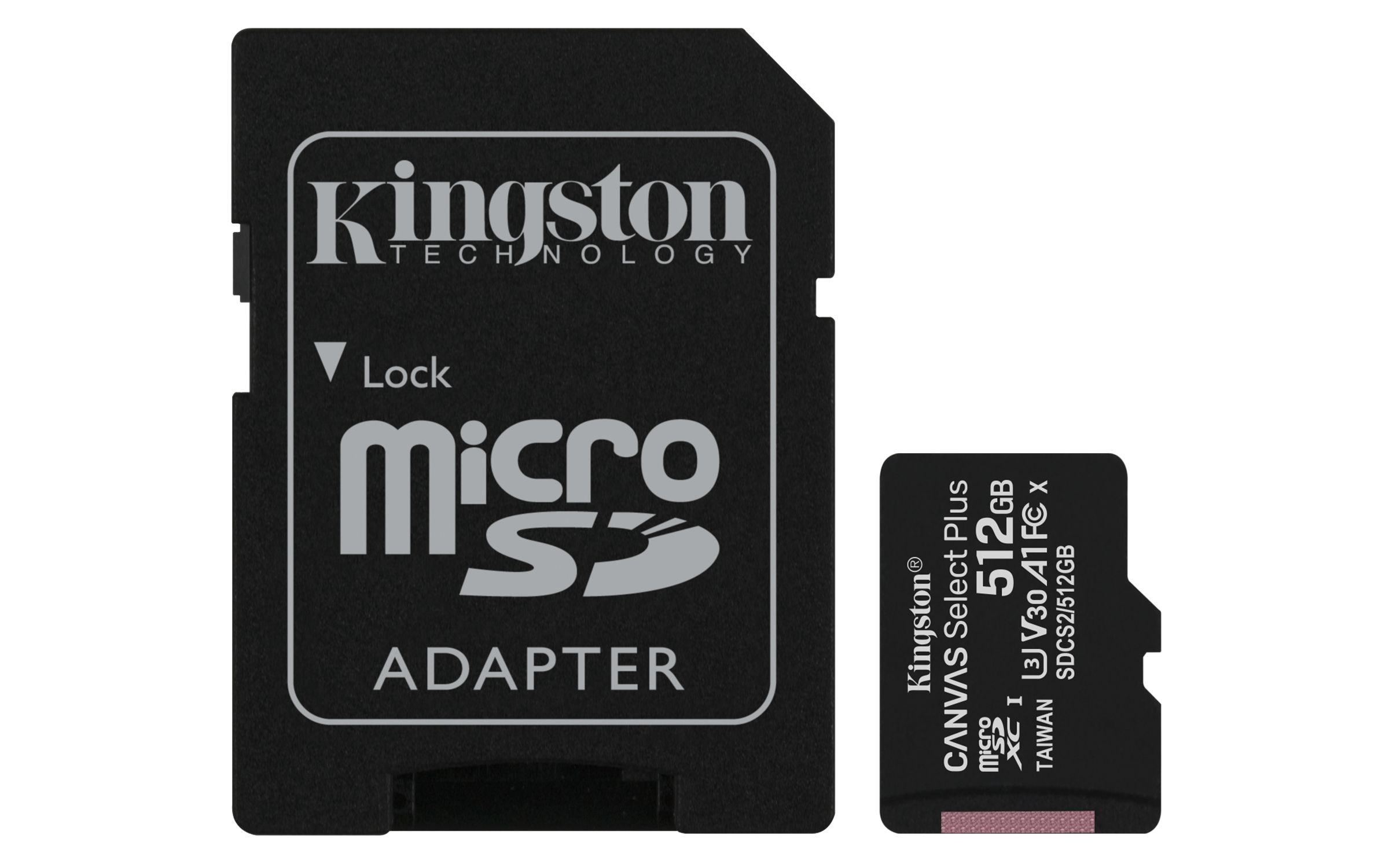 Kingston Technology Canvas Select Plus 512 GB SDXC UHS-I Klass 10