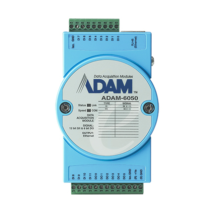 Advantech ADAM-6050-D1 digitala & analoga I/O-moduler Digital Sink-kanal