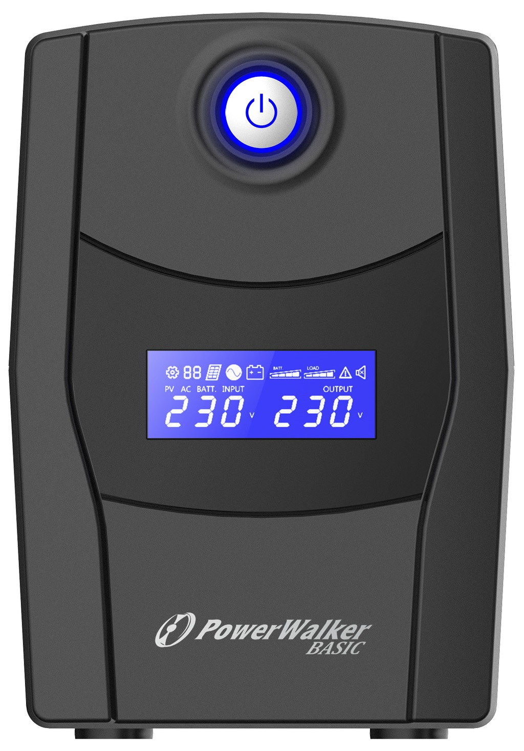 PowerWalker VI 600 STL Linjeinteraktiv 0,6 kVA 360 W 2 AC-utgångar