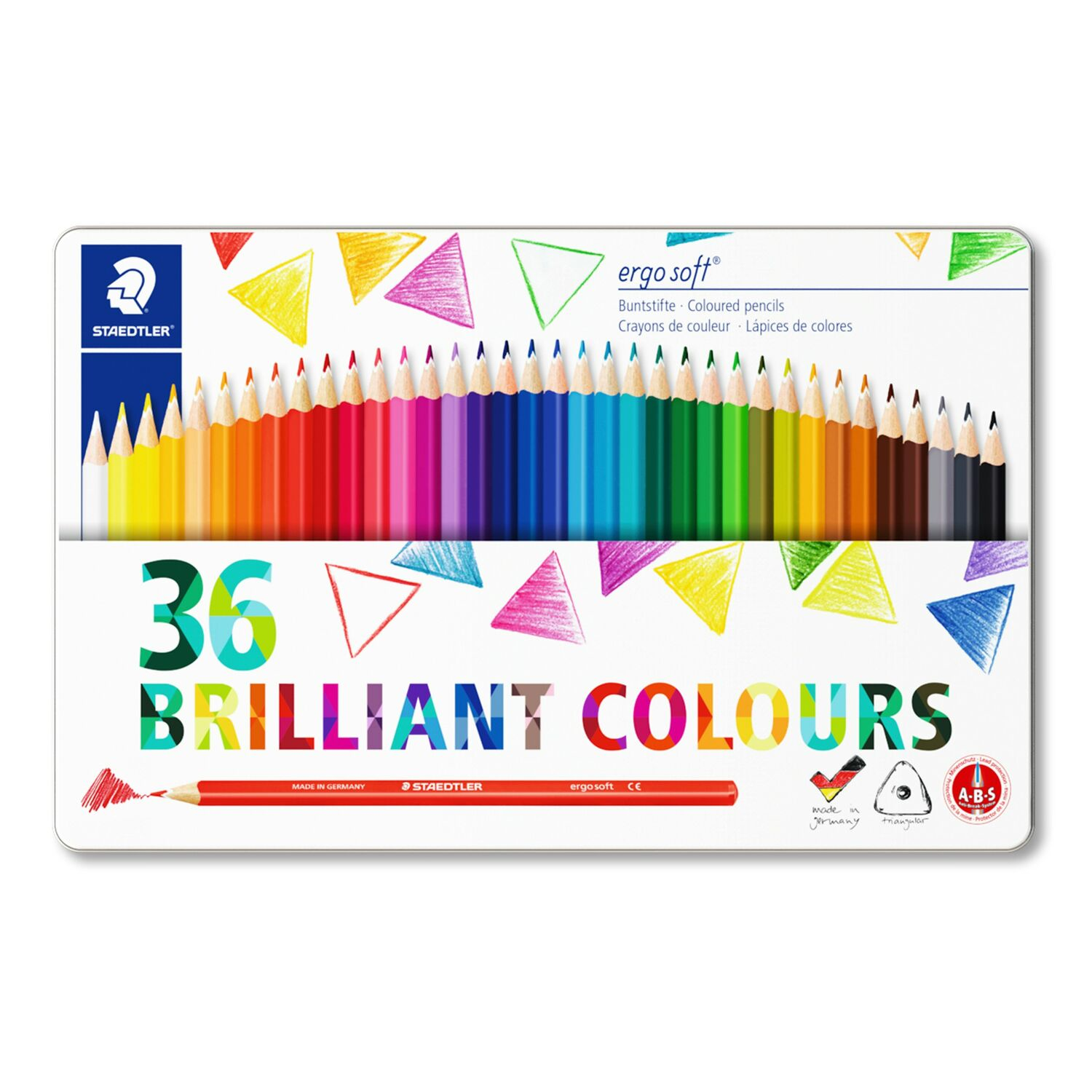 Staedtler ergosoft 157 Multifärg 36 styck