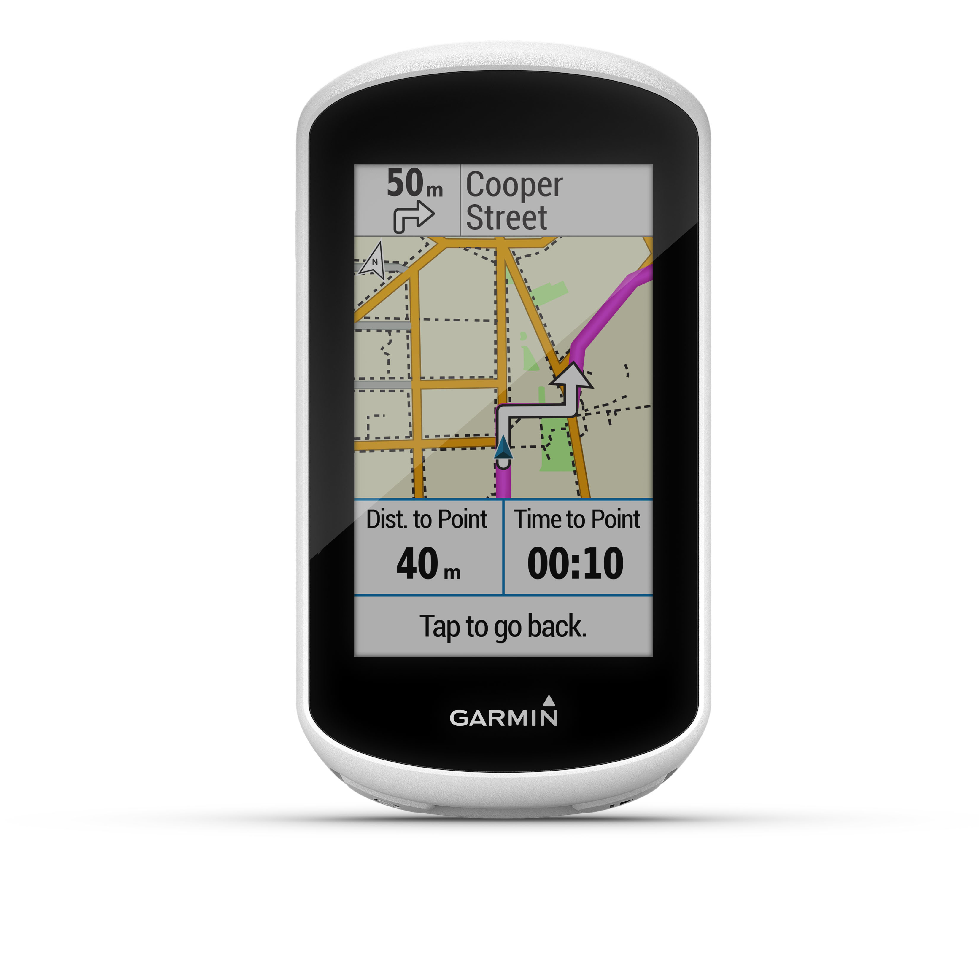 Garmin Edge Explore navigatorer Handheld / Fast 7,62 cm (3') Pekskärm 116 g Svart, Vit