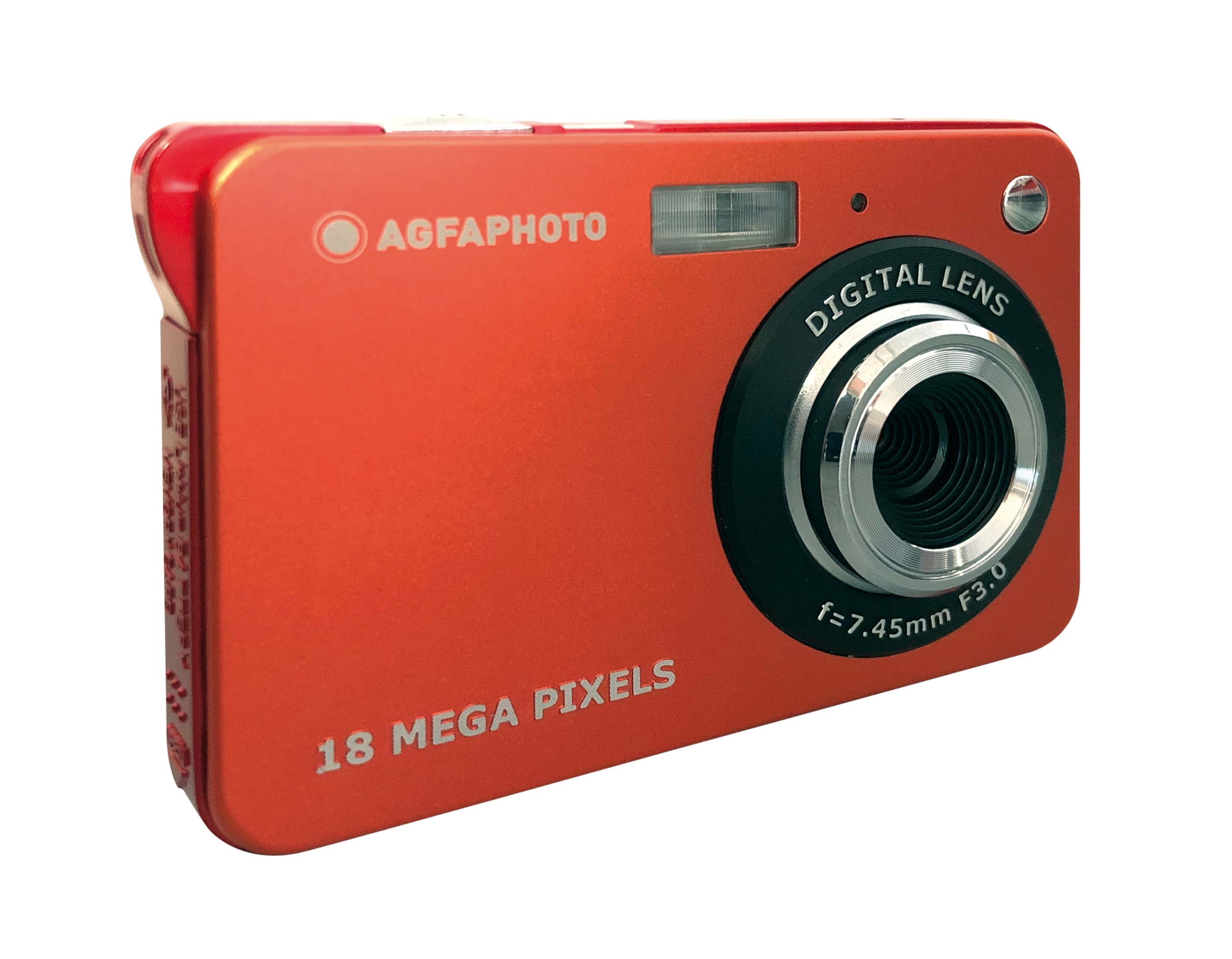 AgfaPhoto Compact DC5100 Kompaktkamera 18 MP CMOS 4896 x 3672 pixlar Röd
