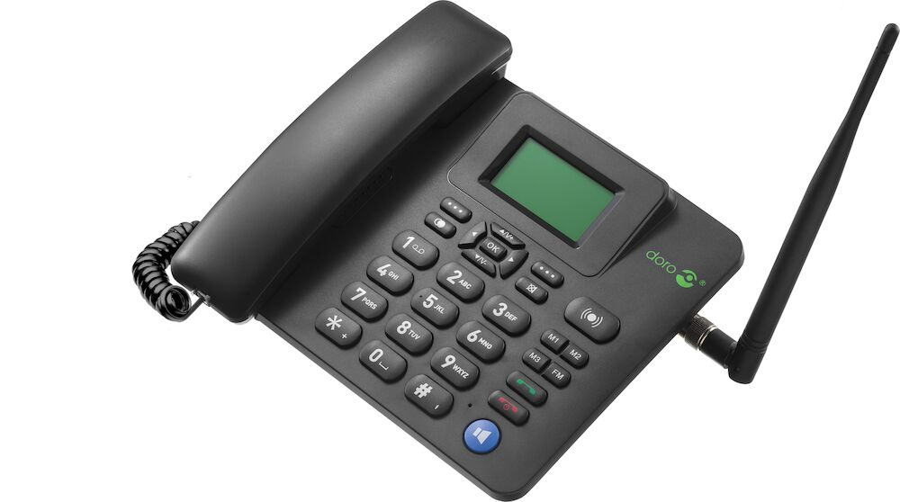 Doro 4100H IP-telefoner Svart LCD