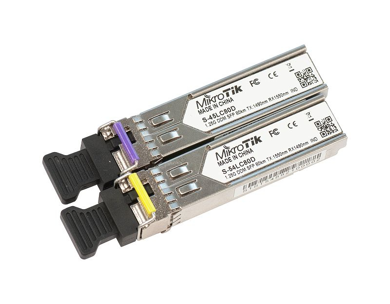Mikrotik S-4554LC80D nätverksswitchmoduler