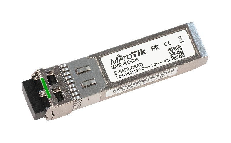 Mikrotik S-55DLC80D nätverksswitchmoduler