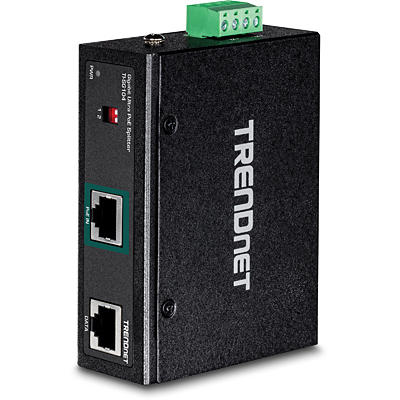 Trendnet TI-SG104 nätverksdelare Svart Strömförsörjning via Ethernet (PoE) stöd