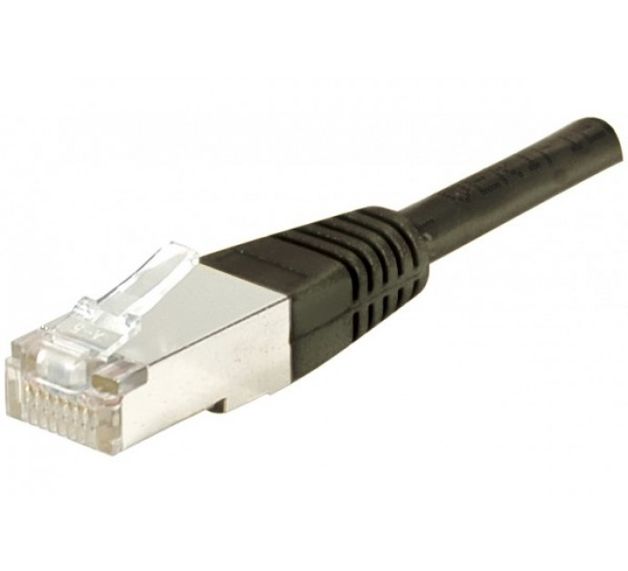 EXC 856825 nätverkskablar Svart 0,3 m Cat6 S/FTP (S-STP)