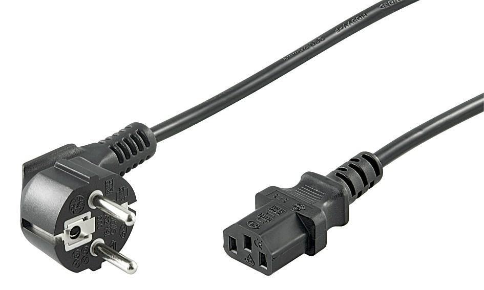 Microconnect PE010418 strömkablar Svart 1,8 m C13 coupler