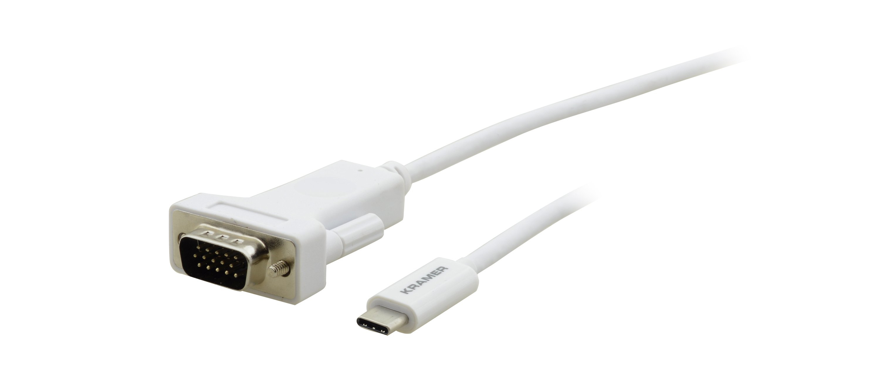 Kramer Electronics C-USBC/GM-6 USB-grafikadapter 1920 x 1080 pixlar Vit