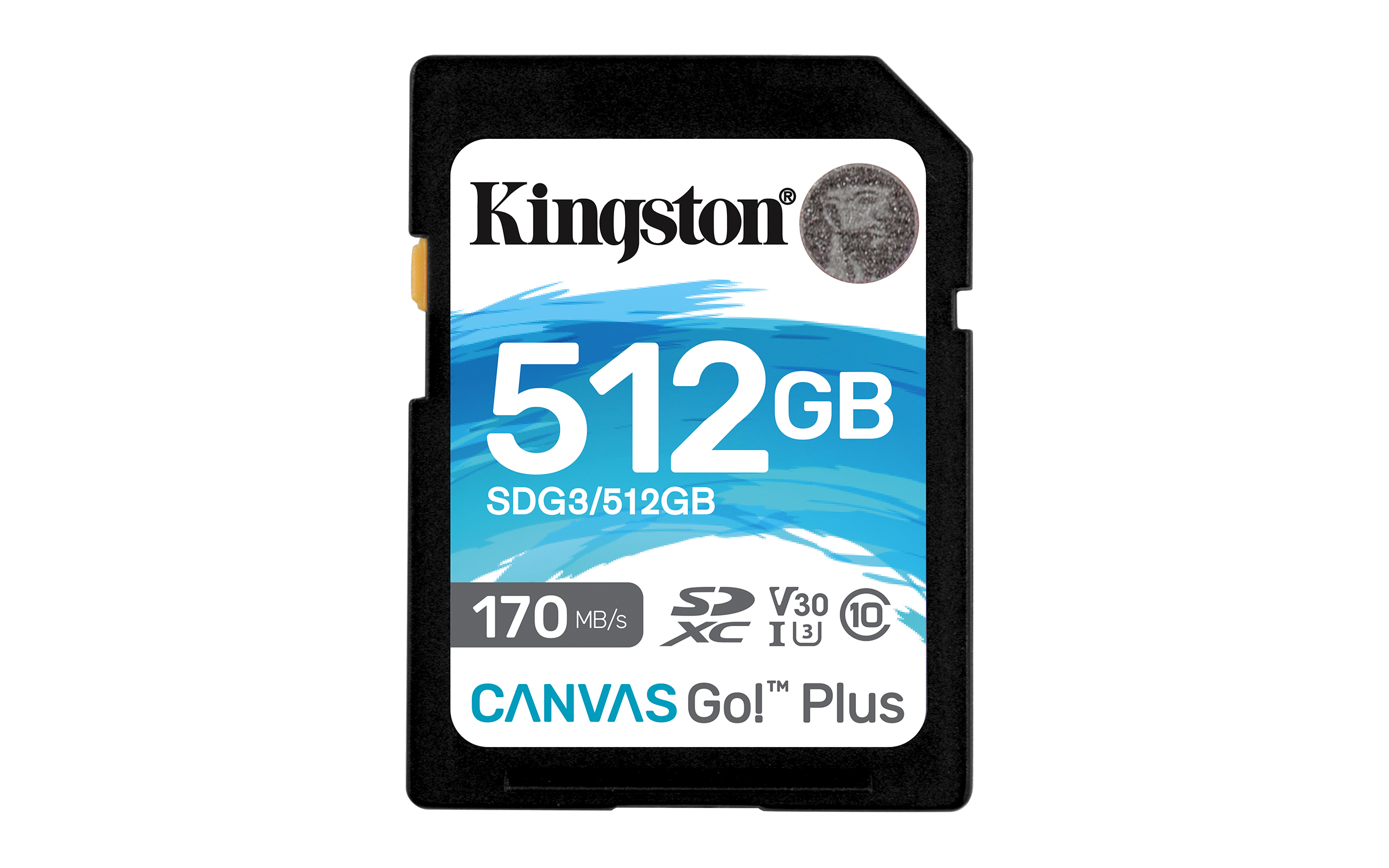 Kingston Technology Canvas Go! Plus 512 GB SD UHS-I Klass 10