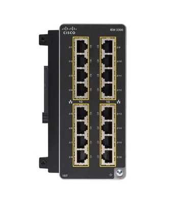 Cisco Catalyst IE3300 hanterad L2 Gigabit Ethernet (10/100/1000) Svart