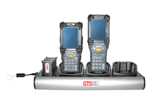 GTS HCH-9033-CHG laddstationsinredning Bordsmonterad Gjuten aluminium Svart, Silver