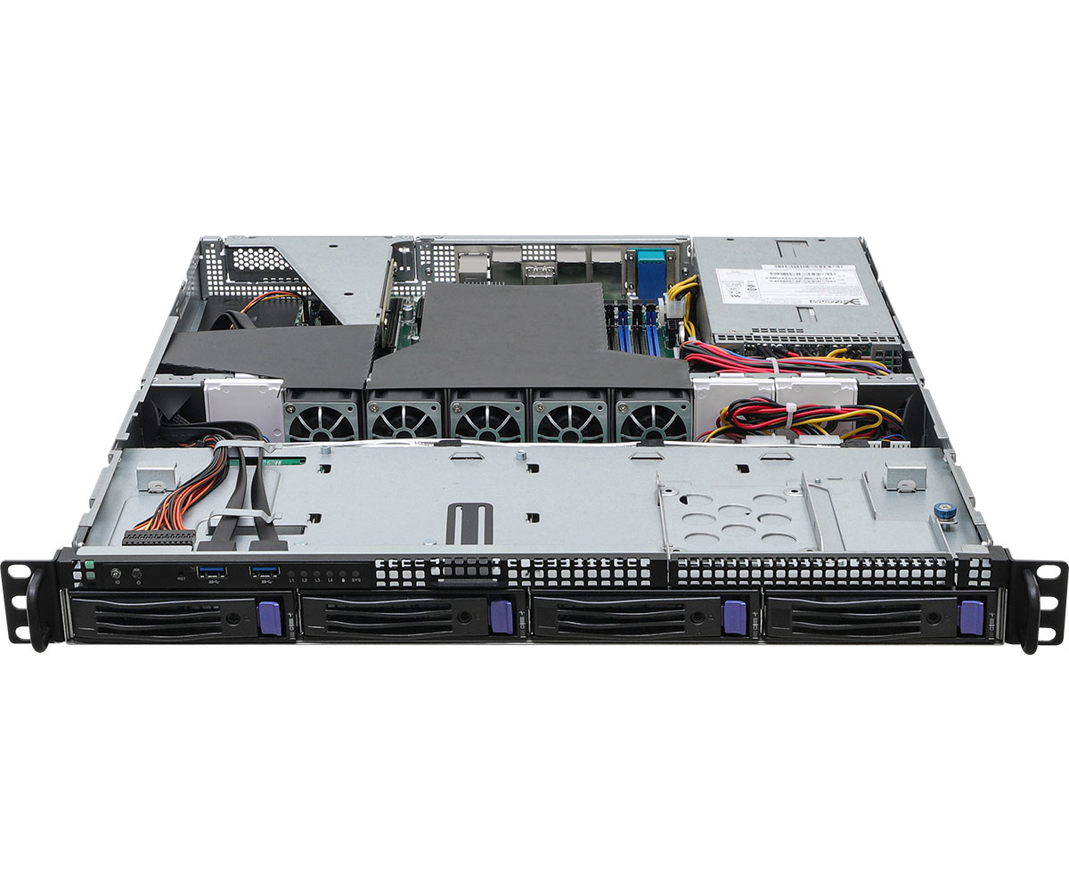 Asrock 1U4LW-B650/2L2T RPSU server AMD B650 AM5-sockel Rack (1U)