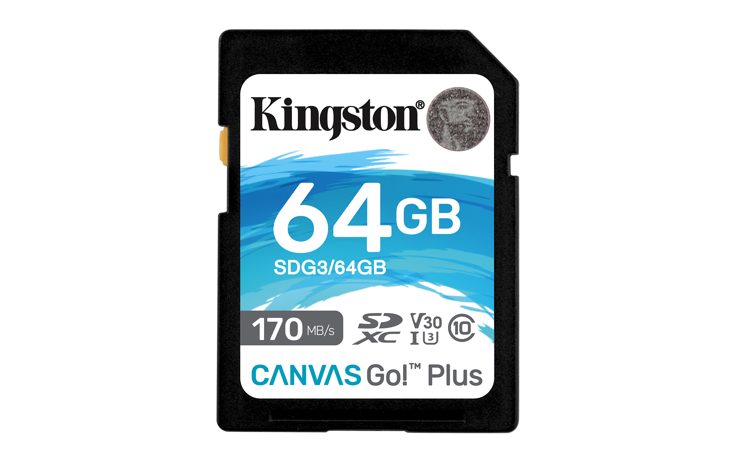 Kingston Technology Canvas Go! Plus 64 GB SD UHS-I Klass 10